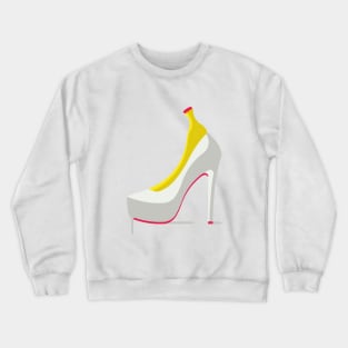 Banana Stiletto Pump Crewneck Sweatshirt